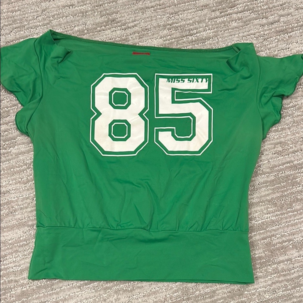 Vintage Miss Sixty 2005 Green Women's Top medium. Never washed. Authentic